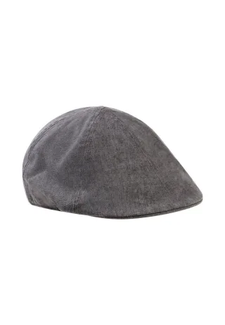 camel active - Cap aus Baumwoll-Leinen-Mix blau - Gr. - L