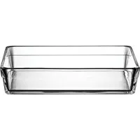 Pasabahce Auflaufform Rechteckig Glas Auflaufform Backform 29cm x20cm x6cm / 2,5L, Glas