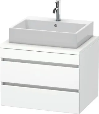 Duravit DuraStyle Konsolenwaschtischunterbau wandhängend Weiß Matt 700x548x512 mm - DS531601818 DS531601818