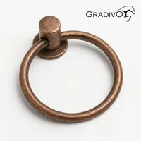 Gradivo Möbelgriff Hängegriff Klappgriff 218 - Bronze