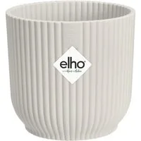 Elho Blumentopf Elho Blumentopf Vibes Fold Ø 11 x 11 cm seidenweiß