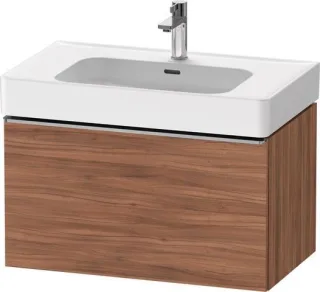 Duravit D-Neo Waschtischunterbau wandhängend Nussbaum Matt 784x452x440 mm - DE4277070790000 DE4277070790000