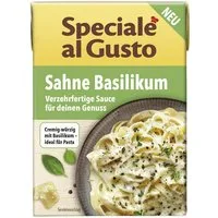 Hengstenberg Saucen, Hengstenberg Speciale al Gusto Sahne Basilikum Packung 400g