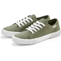 LASCANA Sneaker aus Textil, Schnürhalbschuh, Freizeitschuh, Turnschuh