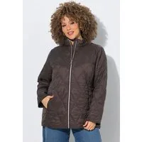 Ulla Popken Steppjacke HYPRAR Steppjacke wasserabweisend Stehkragen