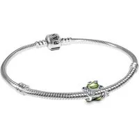 Pandora Charm-Armband DamenSilber Kletternder Frosch Geschenkset