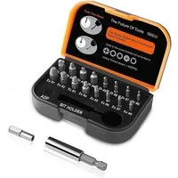 TACKLIFE Bit-Schraubendreher Bit-Schraubenausdreher, Beschädigte Schraube Extraktor Kit