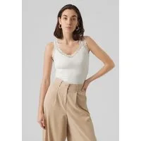 Vero Moda Trägertop VMROSA SL TOP JRS NOOS Viskosemischung, Spitzen Detail
