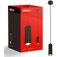 Briloner Leuchten LED Pendelleuchte IDA, ohne Leuchtmittel, Ø10 cm, Esszimmer, Esstisch, Wohnzimmer
