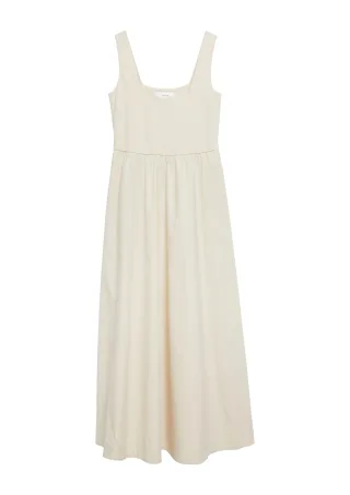 comma - Kleid beige - Gr. - 44