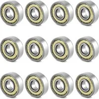 FELIXLEO Kugellager 608zz Kugellager Metall Rillenkugellager 8x22x7mm Skateboard (24-St)