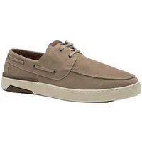 Engbers Herren Boots-Schuh aus Leder, Beige Sneaker