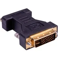 ROLINE DVI-VGA Adapter, DVI ST / VGA BU Audio- & Video-Adapter DVI-I 24+5 Männlich (Stecker) zu HD D-Sub 15-polig (HD-15), VGA Weiblich (Buchse)