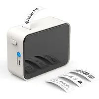 FELIXLEO Pristar P15 Bluetooth Etikettiergeraet Labeldrucker Weiss Etikettendrucker