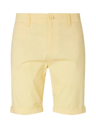 Denim Tom Tailor - Chino Shorts pale banana yellow - Gr. - S