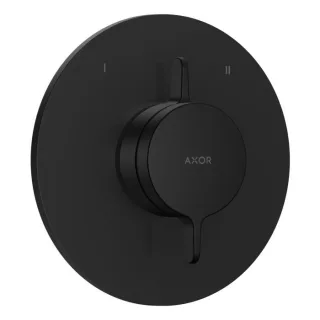 hansgrohe AXOR One Mischer 48415670 Unterputz für 2 Funktionen, mattschwarz