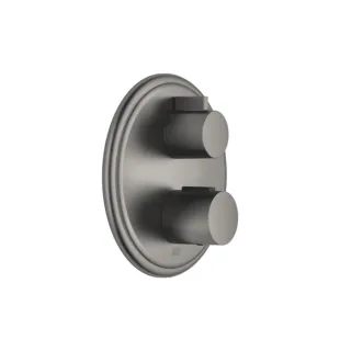 Dornbracht Madison UP-Thermostat 36426977-99 mit Zweiwege-Mengenregulierung, Dark Platinum matt