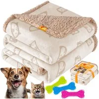 Lovpet Tierdecke, wasserdichte Hundedecke, Sherpa Fleece Haustier Decke