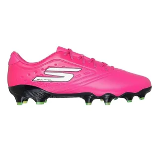 Skechers - Fußballschuhe mit festem Boden für Herren/Damen Unisex (Pink/Schwarz)