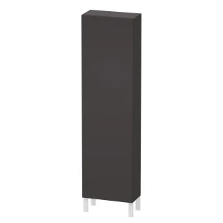 Duravit L-Cube Hochschrank Graphit Supermatt 500x243x1760 mm - LC1171R8080 LC1171R8080
