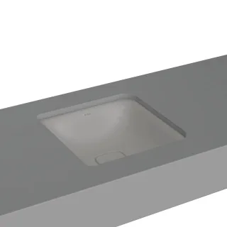 VitrA New Metropole Unterbauwaschtisch quadratisch 40 cm ohne Überlaufschlitz,7533B476-1083 7533B476-1083