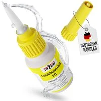 Top2Glue Sekundenkleber Gel Top2Glue Cyanacrylat 20g Keramikkleber extra stark wasserfest, (1-tlg)