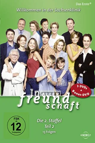 In aller Freundschaft - Die 02. Staffel Teil 2 13 Folgen [4 DVDs]