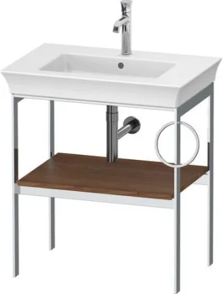 Duravit White Tulip Metallkonsole 684x450x760 mm - WT4543R7777 WT4543R7777