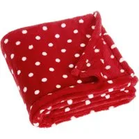 Babydecke Fleece-Decke Punkte, Playshoes