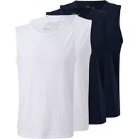 s.Oliver T-Shirt Regular fit Rundhals, ärmellos, 4er Pack