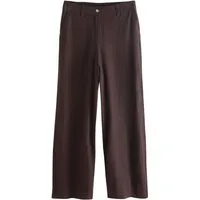 Next Palazzohose Elegante Hose mit weitem Bein, Kurzgröße (1-tlg)