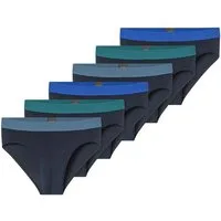 Schiesser Rioslip 955 (6-St) Rio Slip, Mittelhoher Slip, Rioslip