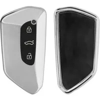 kwmobile Schlüsseltasche Autoschlüssel Hülle für VW Golf 8 (1-tlg), Schlüsselhülle Silikon Case Schlüssel Cover