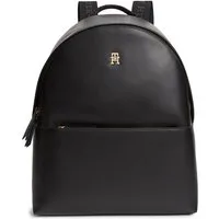 Tommy Hilfiger Cityrucksack IM LATAM LOGO BACKPACK, Damen Freizeitrucksack mit zusätzlichem Vordertaschenfach