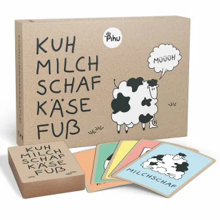 Pihu - Kuh Milch Schaf Käse Fuß [Kartenspiel]