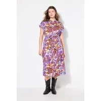 Studio Untold Jerseykleid Maxikleid oversized Paisley-Print