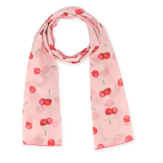 Halsüberkopf Accessoires - 100x180 Schal Cherry rosé - Gr. - OS