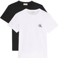 Calvin Klein Jeans T-Shirt MONOLOGO CN 2 PACK TEE (Packung, 2-tlg., 2er-Pack), Logoschriftzug