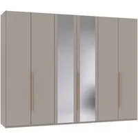 Wimex Drehtürenschrank London in den Breiten 180cm, 225cm und 270cm erhältlich, inkl. Spiegel Kleiderschrank wahlweise mit Basic- o. Premium-Ausstattung erhältlich