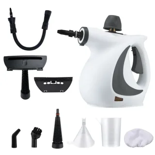 [EU Direct] NovuLife 1050W Portable Handheld Steam Cleaner 3 Bar High Pressure 250ml Tank Sterilizing&Deodorizing Multip