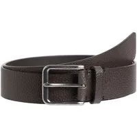 Calvin Klein Jeans Ledergürtel CLASSIC CASUAL BELT 35MM Logoprägung, Einfachdornschließe