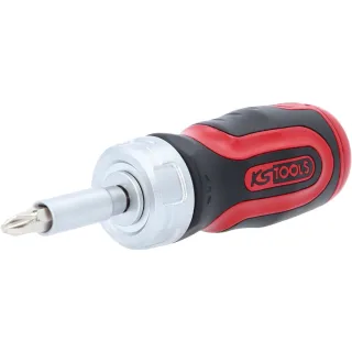 KS Tools 1/4 Zoll 6 in 1 Mini-Ratschen-Schraubendreher - 159.2025