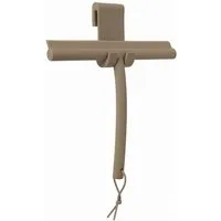 blomus Duschabzieher -VIPO- Duschwischer, Scheibenabzieher für Glas, Fliesen, (2-St., Duschabzieher u. Halterung), Schlaufe, Halterung, hochwertiges Silikon, Kratzfrei, Streifenfrei