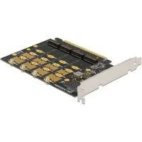 PCIe 16x Karte > 4x Intern NVMe M.2, Controller
