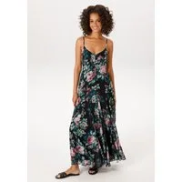 Aniston CASUAL Sommerkleid im farbenfrohen Blumendruck - jedes Teil ein Unikat