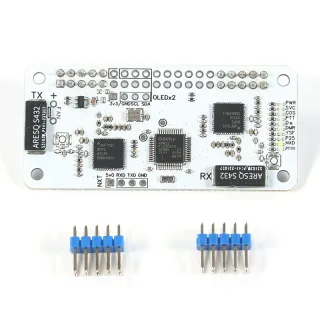 Duplex MMDVM Hotspot Board UHF VHF Buil-in Antenna Support P25 DMR YSF for Raspberry Pi Zero W 0W 2W 3B+ 4B 4B+