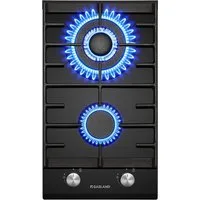 GASLAND Gas-Kochfeld GH2302BG1FC, 2-flammiges Gaskochfeld, 30 cm, 5200 W, Wok-Brenner, LPG/Erdgas