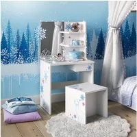 Vicco Schminktisch Schneeflocke, Weiß, 54.8 cm (2-St)