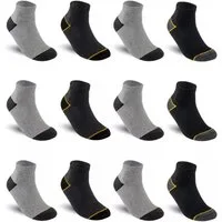 TEXEMP Arbeitssocken 3-12 Paar Sneaker Arbeitssocken WORK Dicke Herrensocken Baumwolle (Packung, 9-Paar, 9 Paar) Arbeitssocken als Kurzsocken