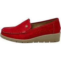 Nowaland Damen Slipper mit Keilsohle Slipper Atmungsaktiv, leicht, flexible Keilsohle, bequem